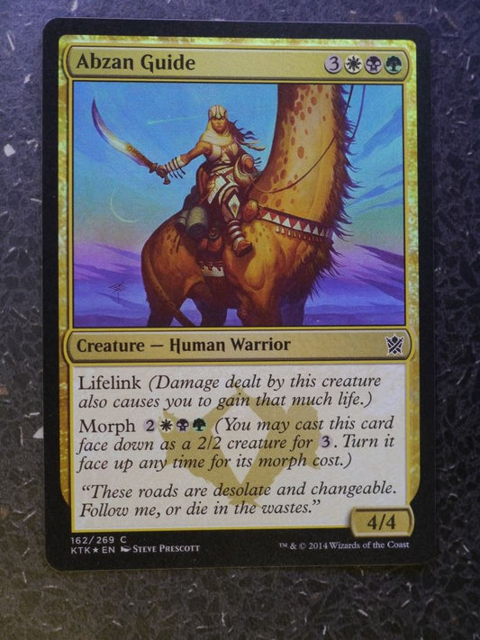 MTG Magic Cards: ABZAN GUIDE  FOIL # 4H15