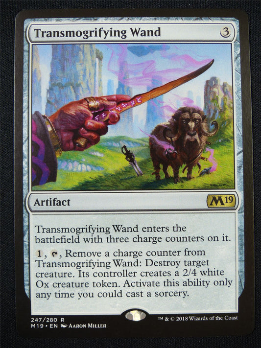 Transmogrifying Wand - Mtg Card #1WQ