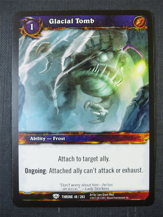 Glacial Tomb 48/263 - WoW Card #1BN