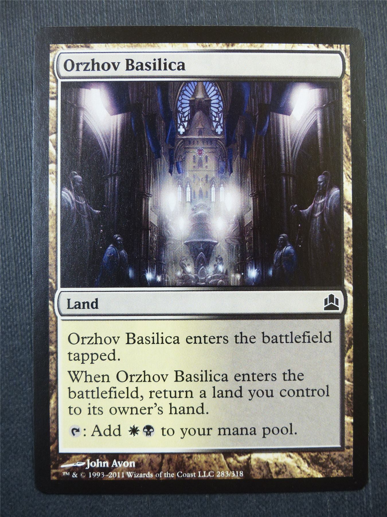 Orzhov Basilica - Mtg Card #4CD