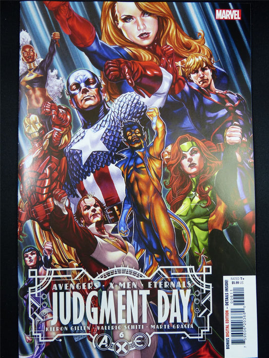 A.X.E. JUDGMENT Day #6- Marvel Comics #CW