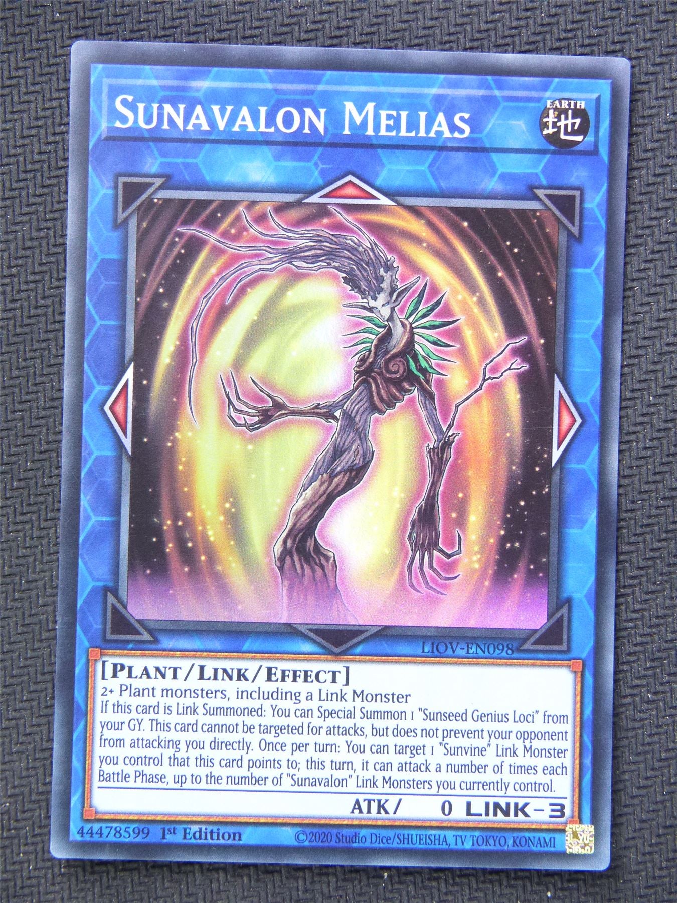 Sunavalon Melias LIOV - Super Rare - Yugioh Card #5P3