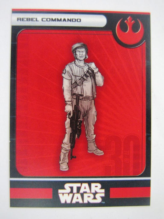 Star Wars Miniature Spare Cards: REBEL COMMANDO # 11A80