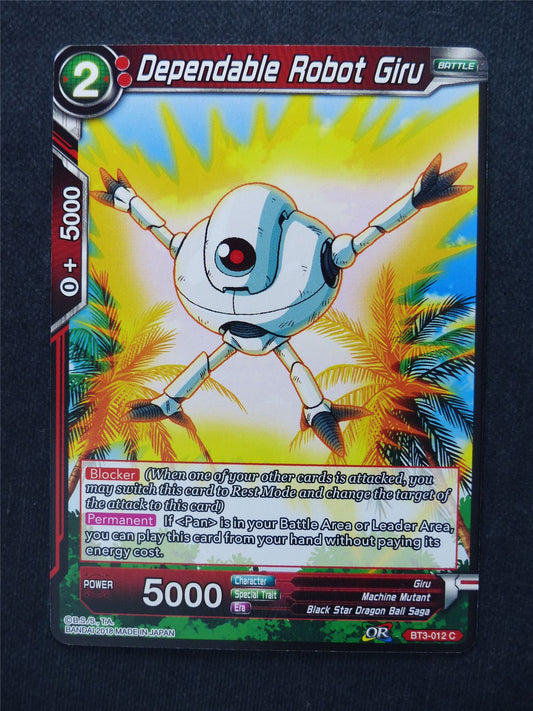Dependable Robot Giru - Dragon Ball Super Cards #EZ