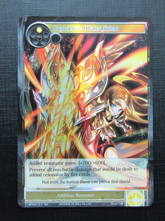 Force of Will Cards: REFLECTIVE WATER SHIELD NA FOIL # 18G85