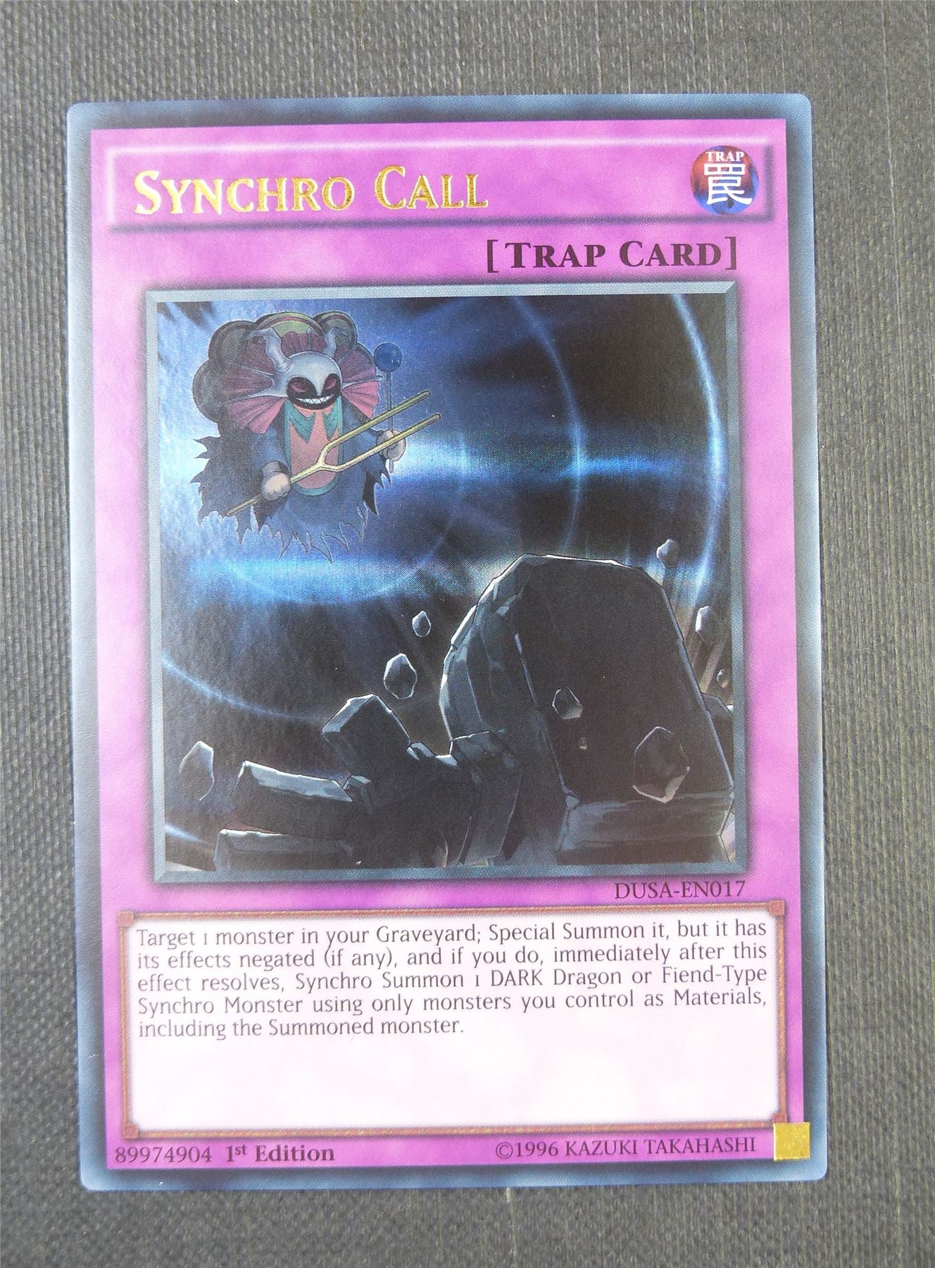 Synchro Call DUSA 1st Ed - Ultra Rare - Yugioh Card #7GW