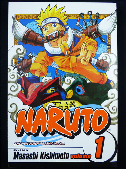 NARUTO Volume 1 - Shonen Jump Viz Manga #3H5