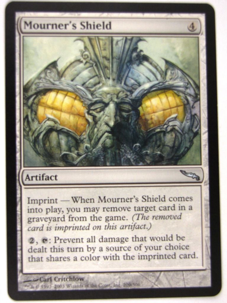 MTG Magic: the Gathering Cards: MOURNER'S SHIELD: MRD