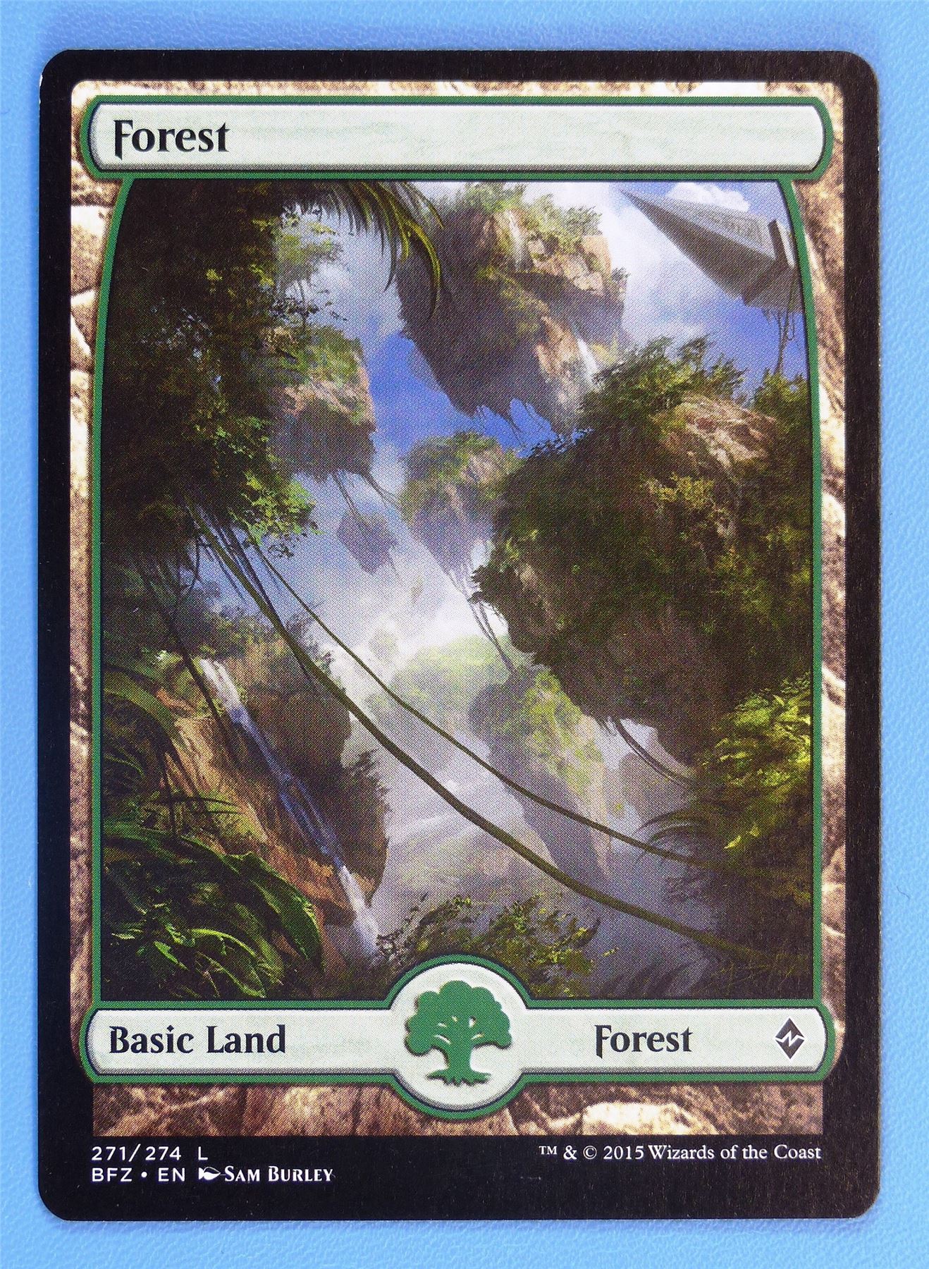 Forest - Full Art - Mtg Card # 2I21