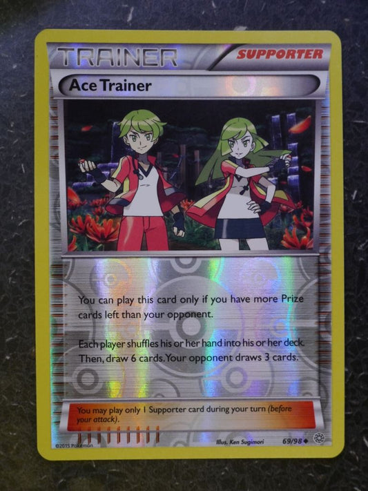 Pokemon Cards: ACE TRAINER 69/98 REVERSE HOLLOWS # 6B7