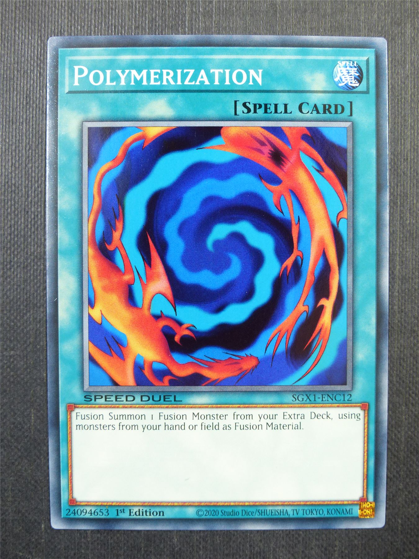 Polymerization SGX1 - 1st ed Yugioh Card #3Y9