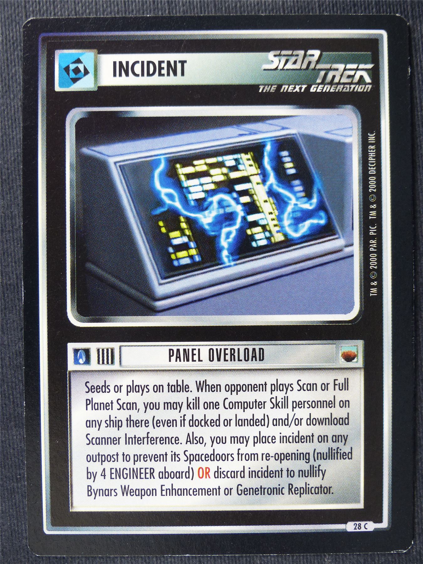 Panel Overload - NG - Star Trek Cards #11C