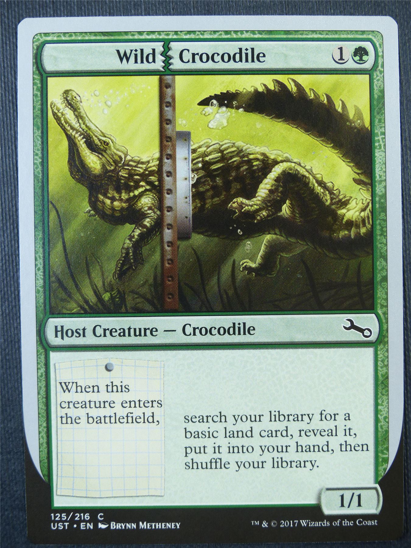 Wild Crocodile - Unstable - Mtg Card #5PC