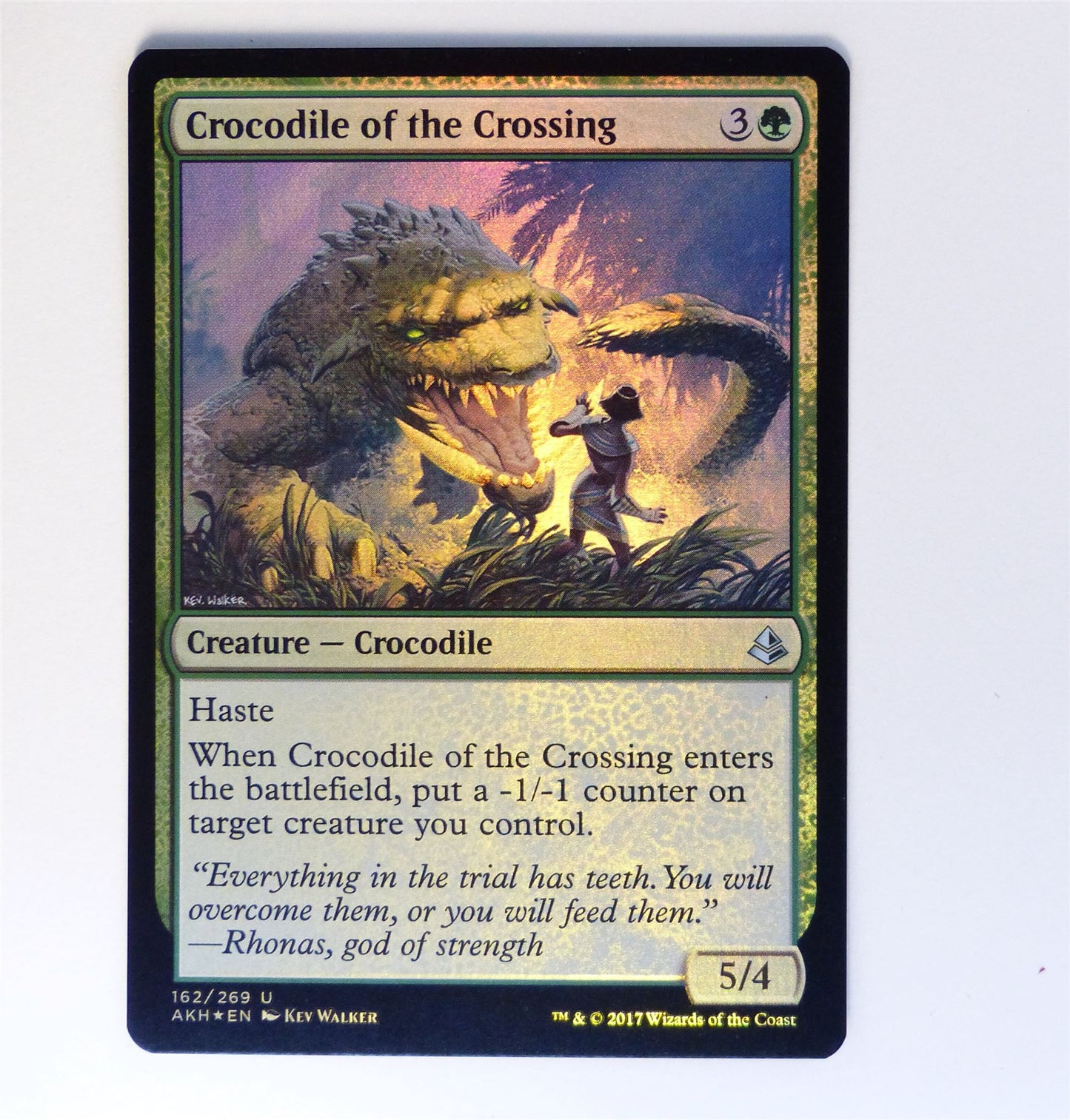 Crocodile of the Crossing - Foil - Mtg Card # I1