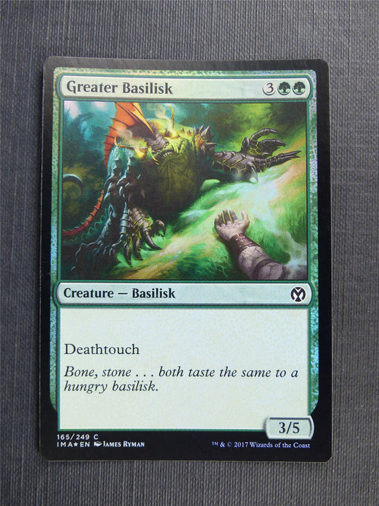 Greater Basilisk Foil - Mtg Magic Cards #560