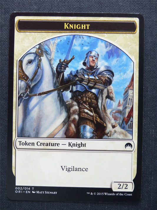 Knight Token - Mtg Magic Card #92