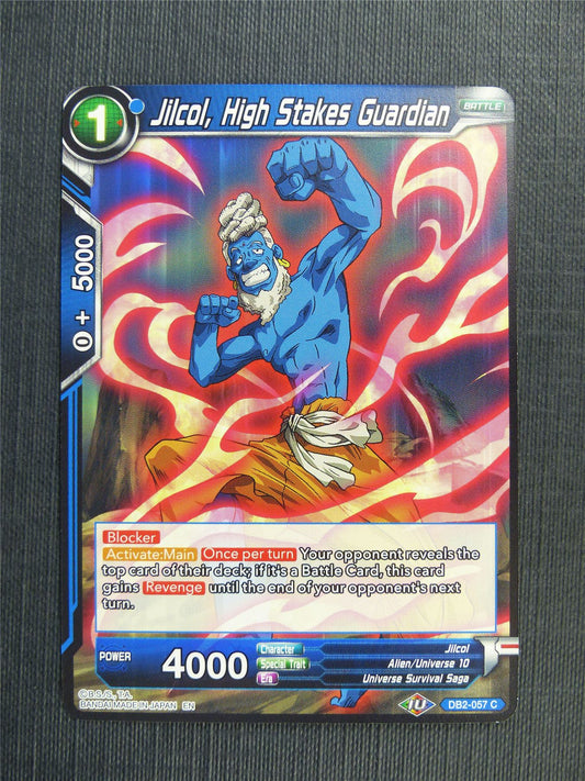 Jilcol High Stakes Guardian - DB2 Dragon Ball Super Card
