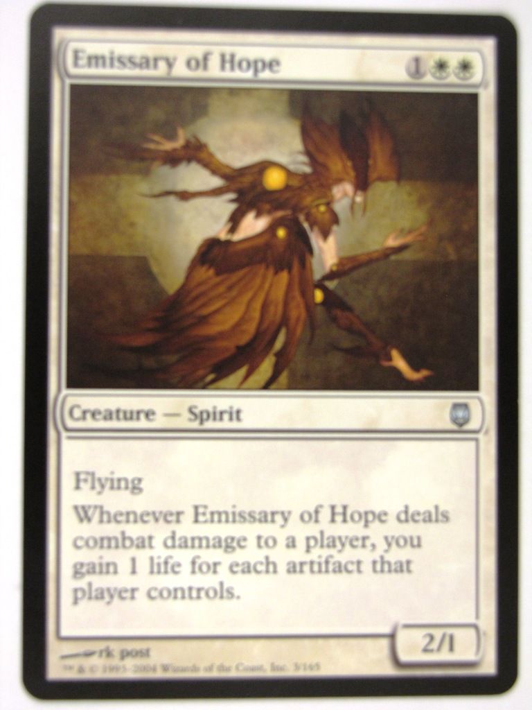 MTG Magic: the Gathering Cards: EMISSARY OF HOPE: DST