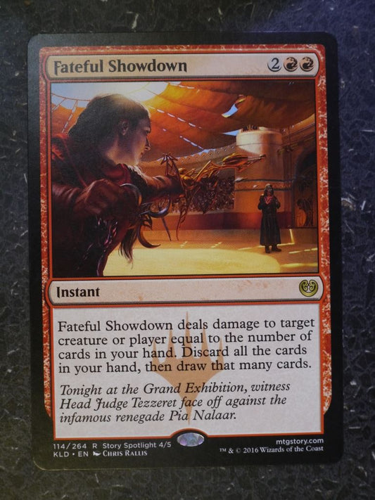 MTG Magic Cards: FATEFUL SHOWDOWN # 6J81