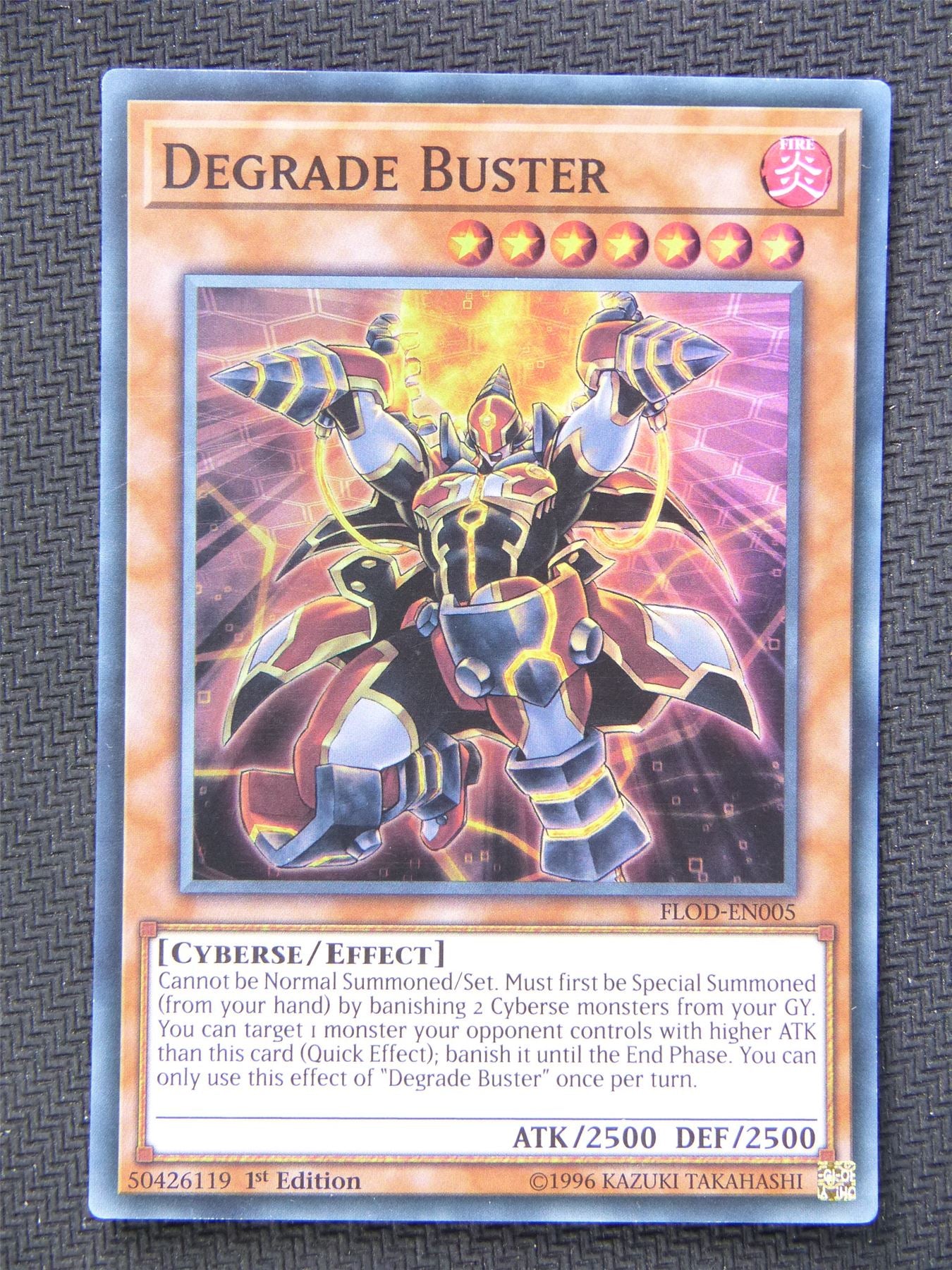 Degrade Buster FLOD - Super Rare - Yugioh Card #5O9