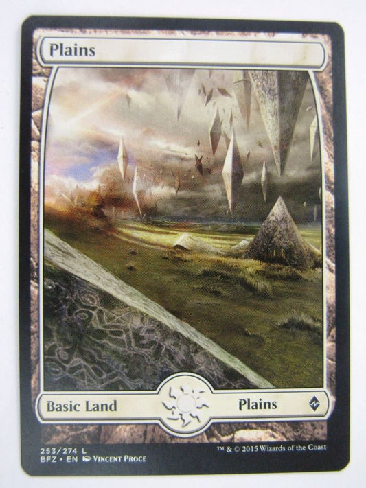 MTG Magic Cards: FULLART PLAINS 251/274 # 5D19