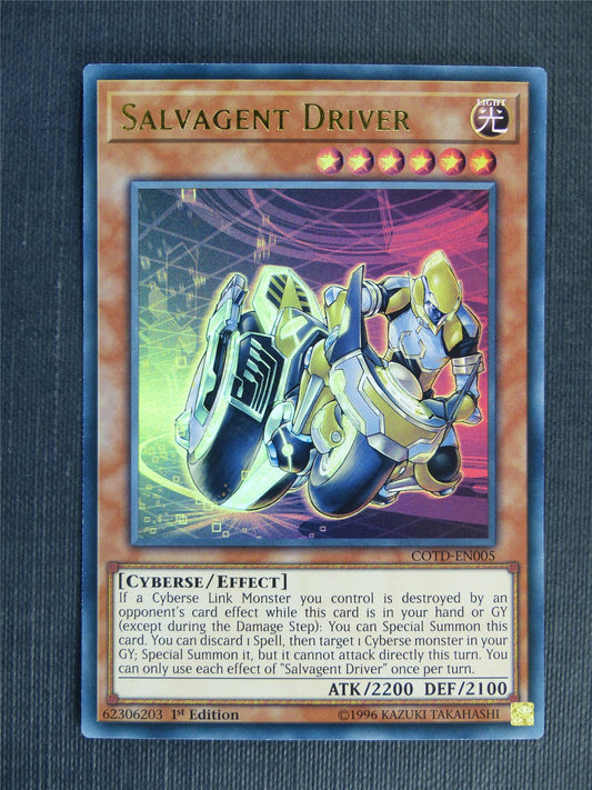 Salvangent Driver COTD Ultra Rare - 1st ed - Yugioh Cards #137