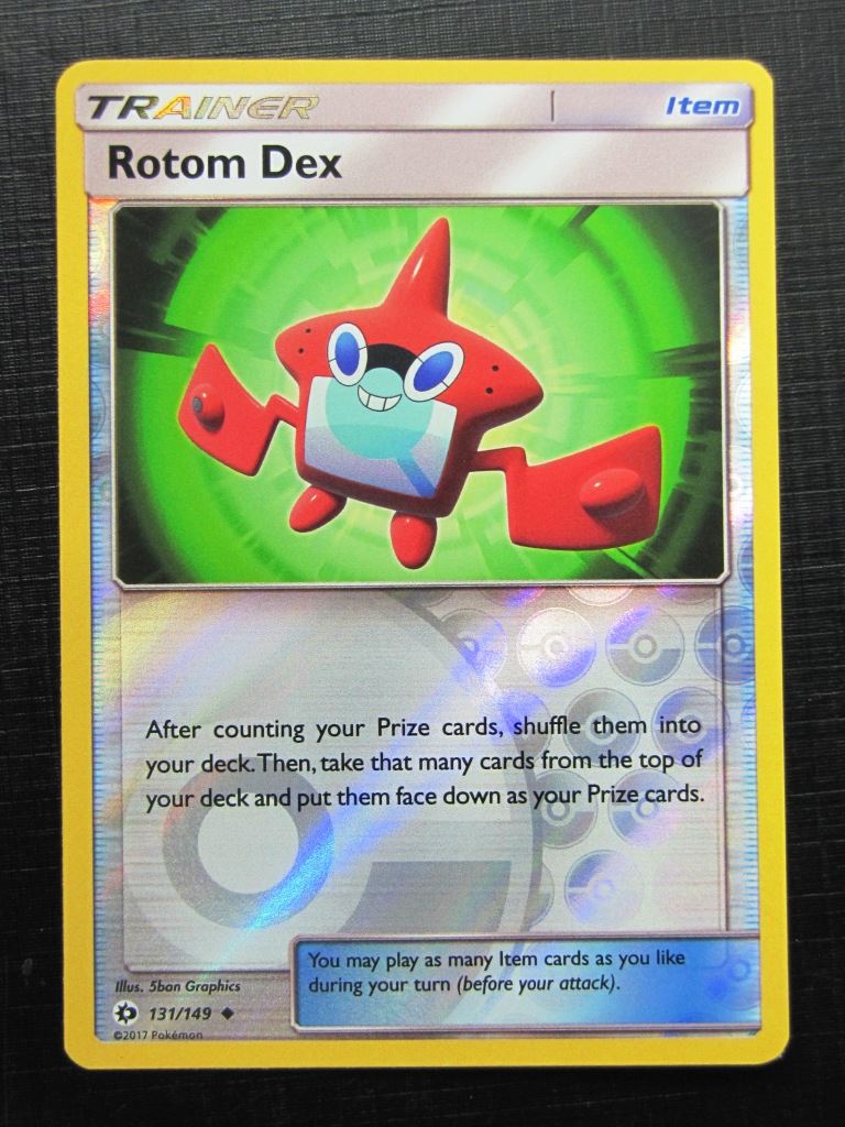 Pokemon Cards: ROTOM DEX 131/149 REVERSE HOLO # 24J84