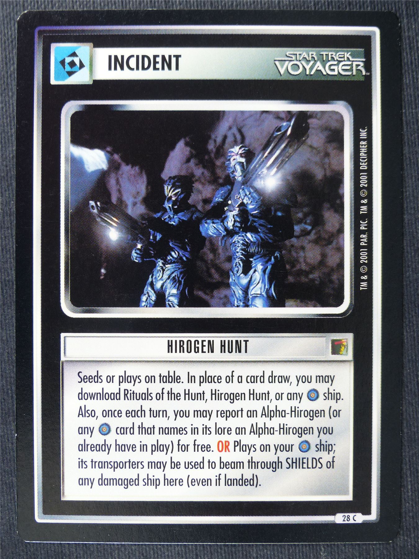 Hirogen Hunt - Voyager - Star Trek Cards #111