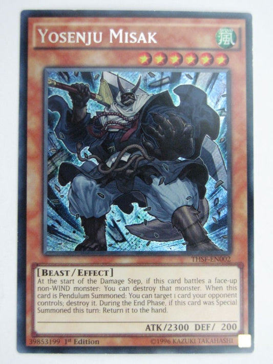 Yugioh Played Cards: YOSENJU MISAK THSF SECRET RARE # 29I8