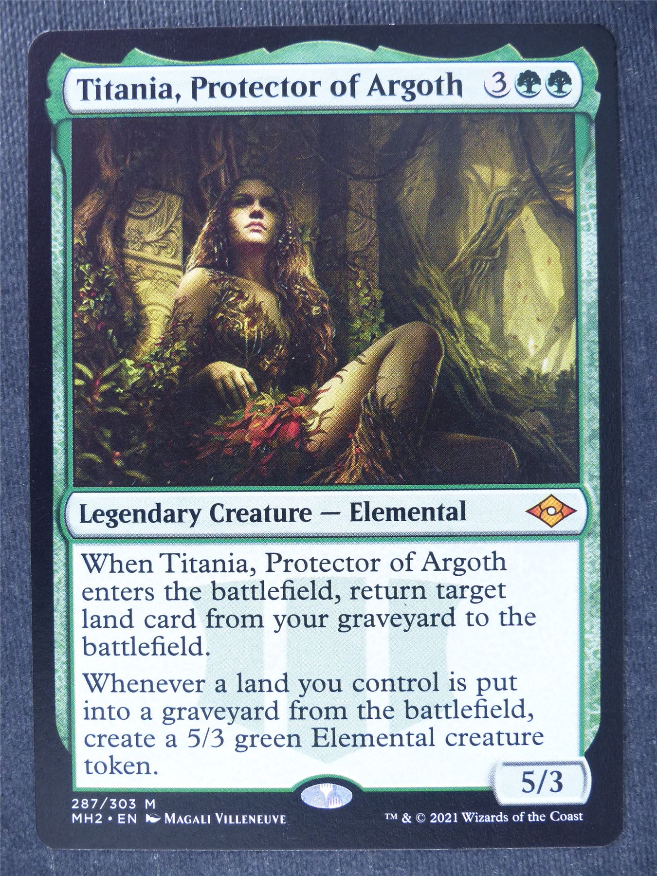 Titania Protector of Argoth - MH2 - Mtg Magic Cards #GI