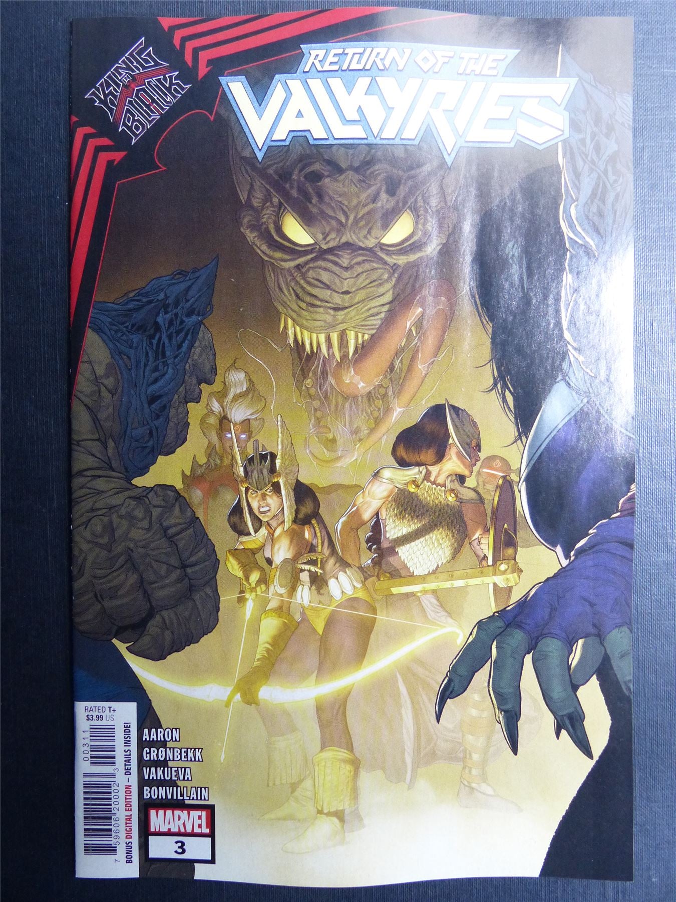 Return of the VALKYRIES King in Black #3 - Apr 2021 - Marvel Comics #EX