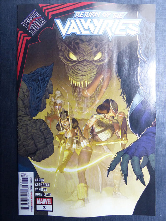 Return of the VALKYRIES King in Black #3 - Apr 2021 - Marvel Comics #EX