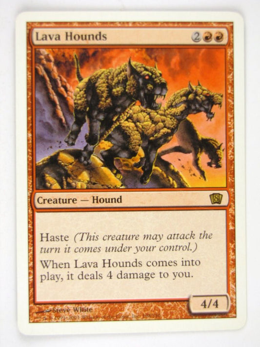 Mtg - LAVA HOUNDS - Played Rare