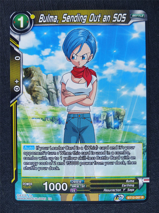 Bulma Sending Out an SOS #NI