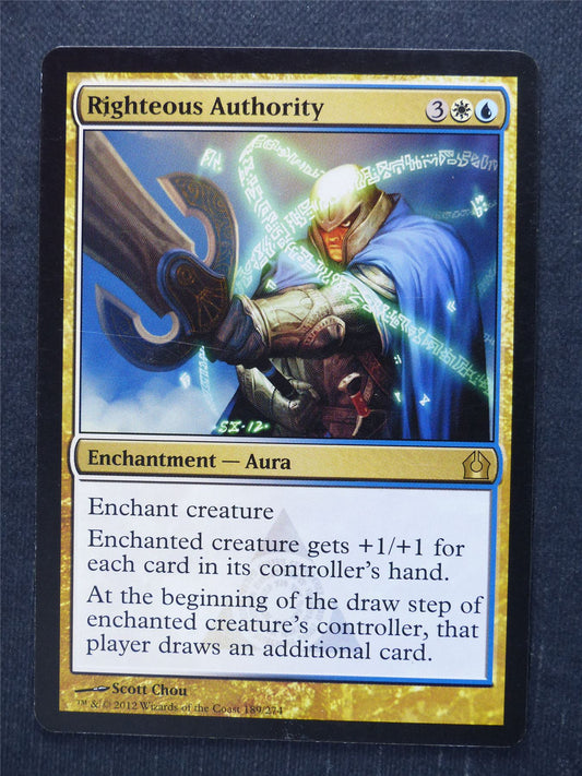 Righteous Authority - Mtg Magic Cards #P1