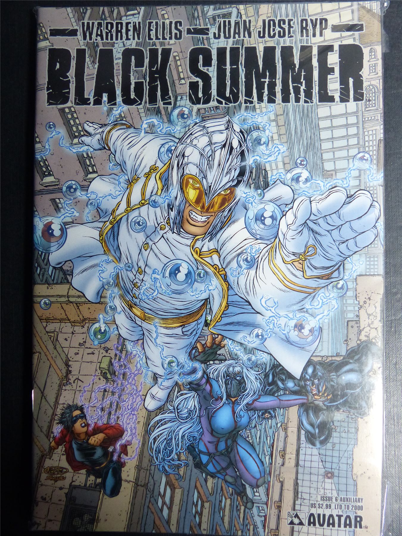 BLACK Summer Auxiliary Covers Collection - Avatar Comics #34H
