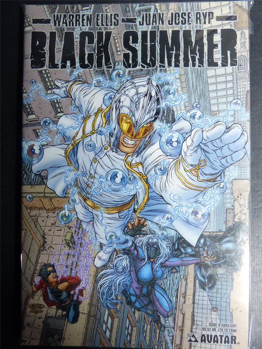 BLACK Summer Auxiliary Covers Collection - Avatar Comics #34H