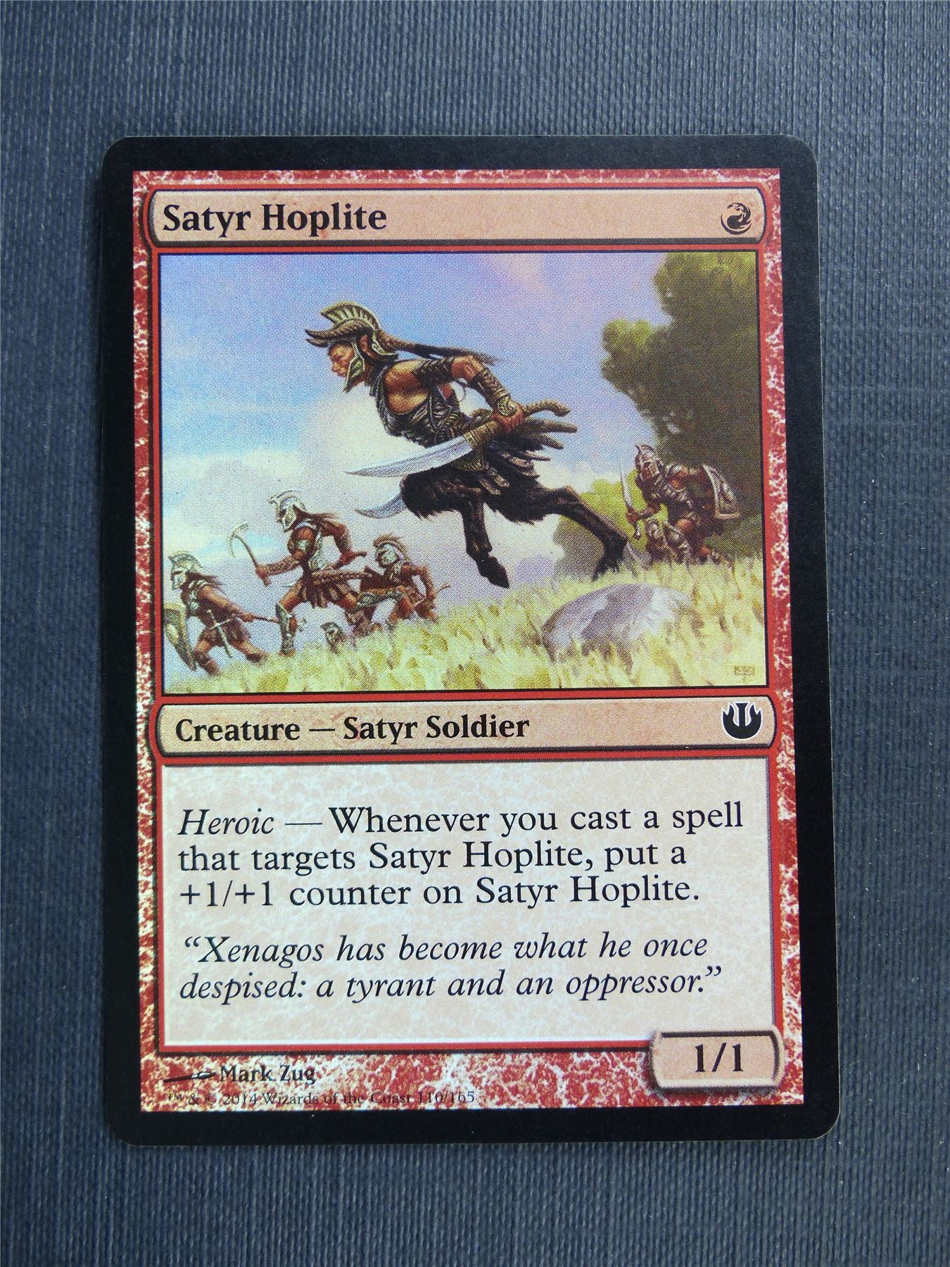 Satyr Hoplite Foil - Mtg Magic Cards #5DB