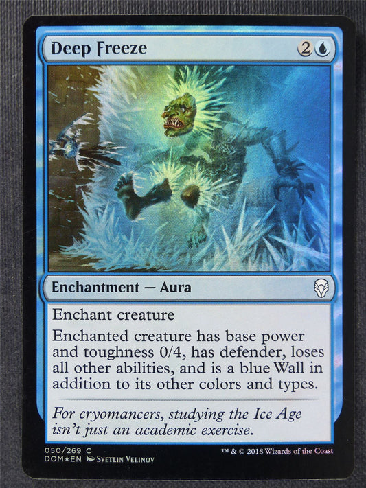 Deep Freeze Foil - Mtg Magic Cards #GH