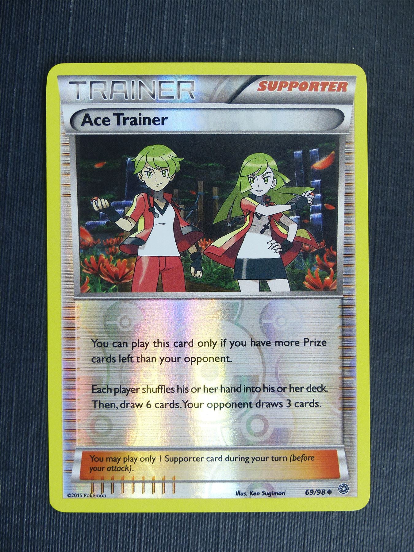 Ace Trainer 69/98 Reverse Holo - Pokemon Cards #1XQ