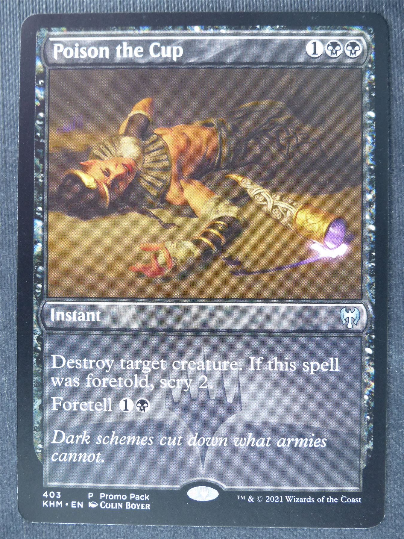 Poison the Cup alt border - Mtg Magic Cards #1UJ