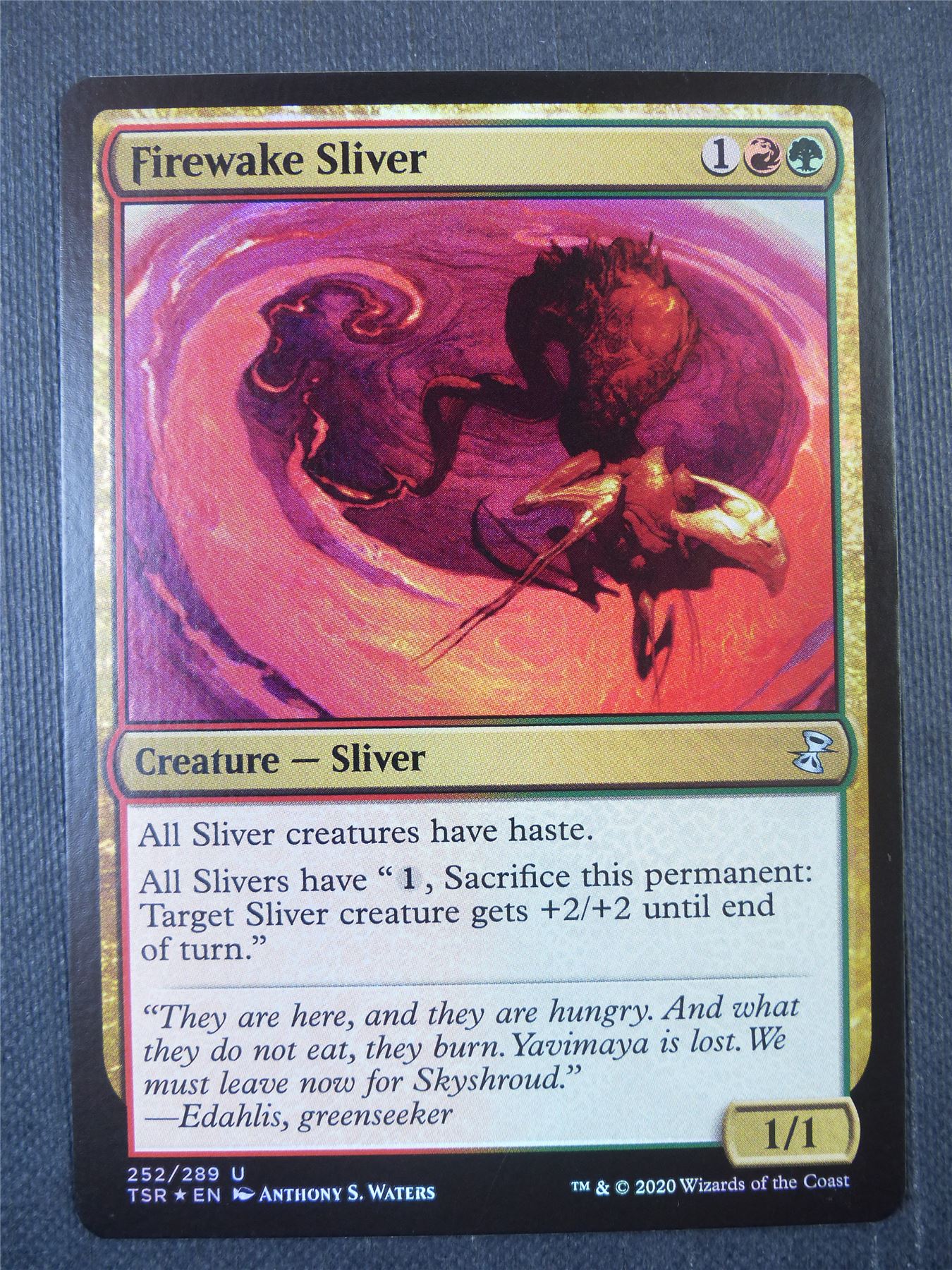 Firewake Sliver Foil - Mtg Card #92E