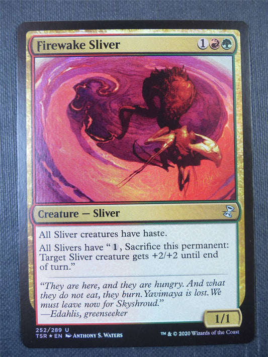 Firewake Sliver Foil - Mtg Card #92E