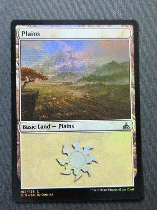 Plains 192/196 Foil - Mtg Magic Cards #CK