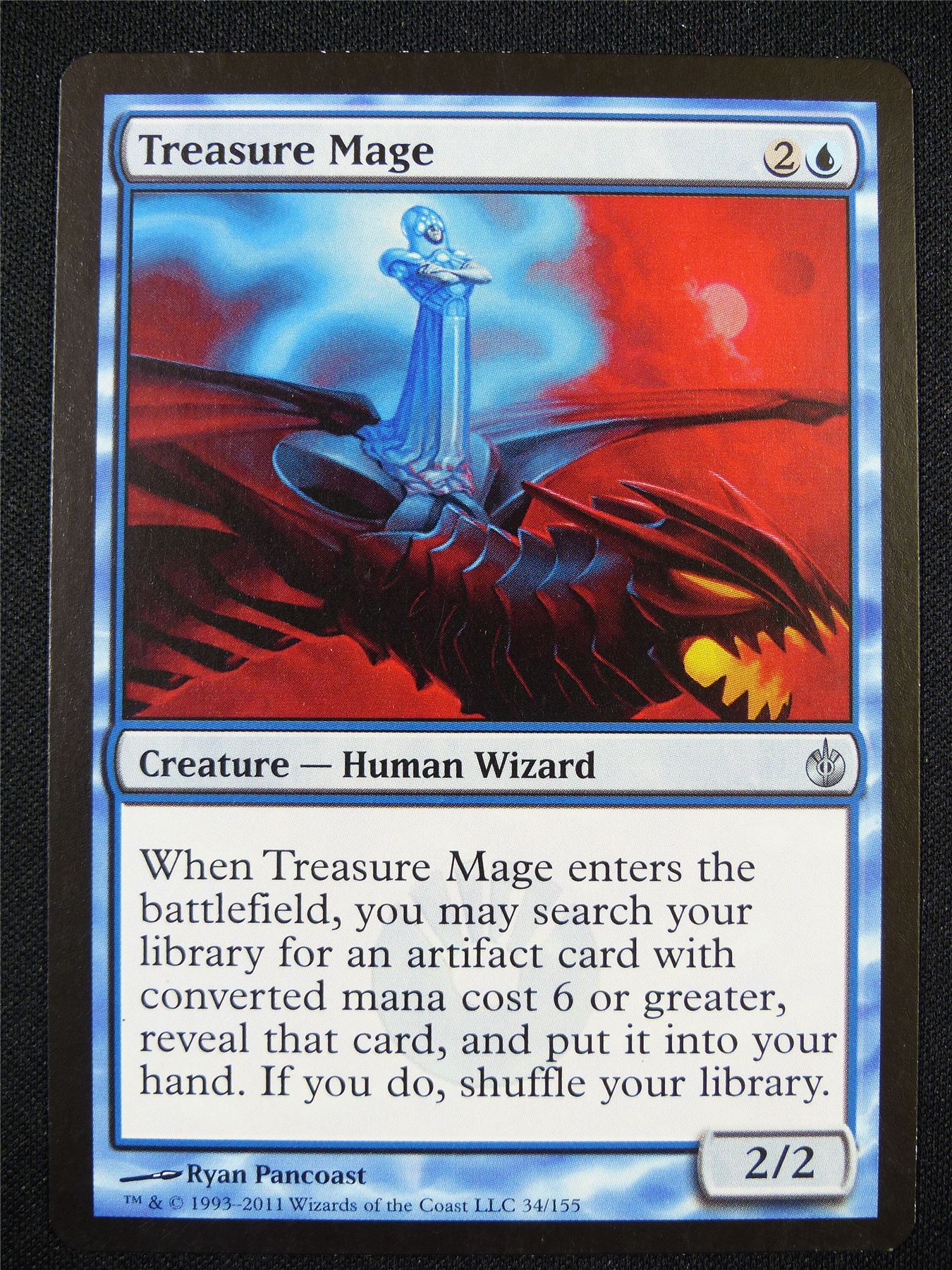Treasure Mage - Mtg Card #1XU