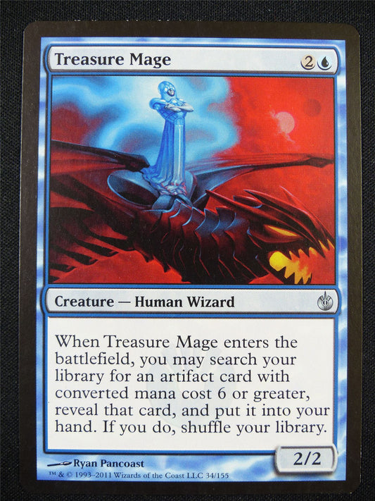 Treasure Mage - Mtg Card #1XU