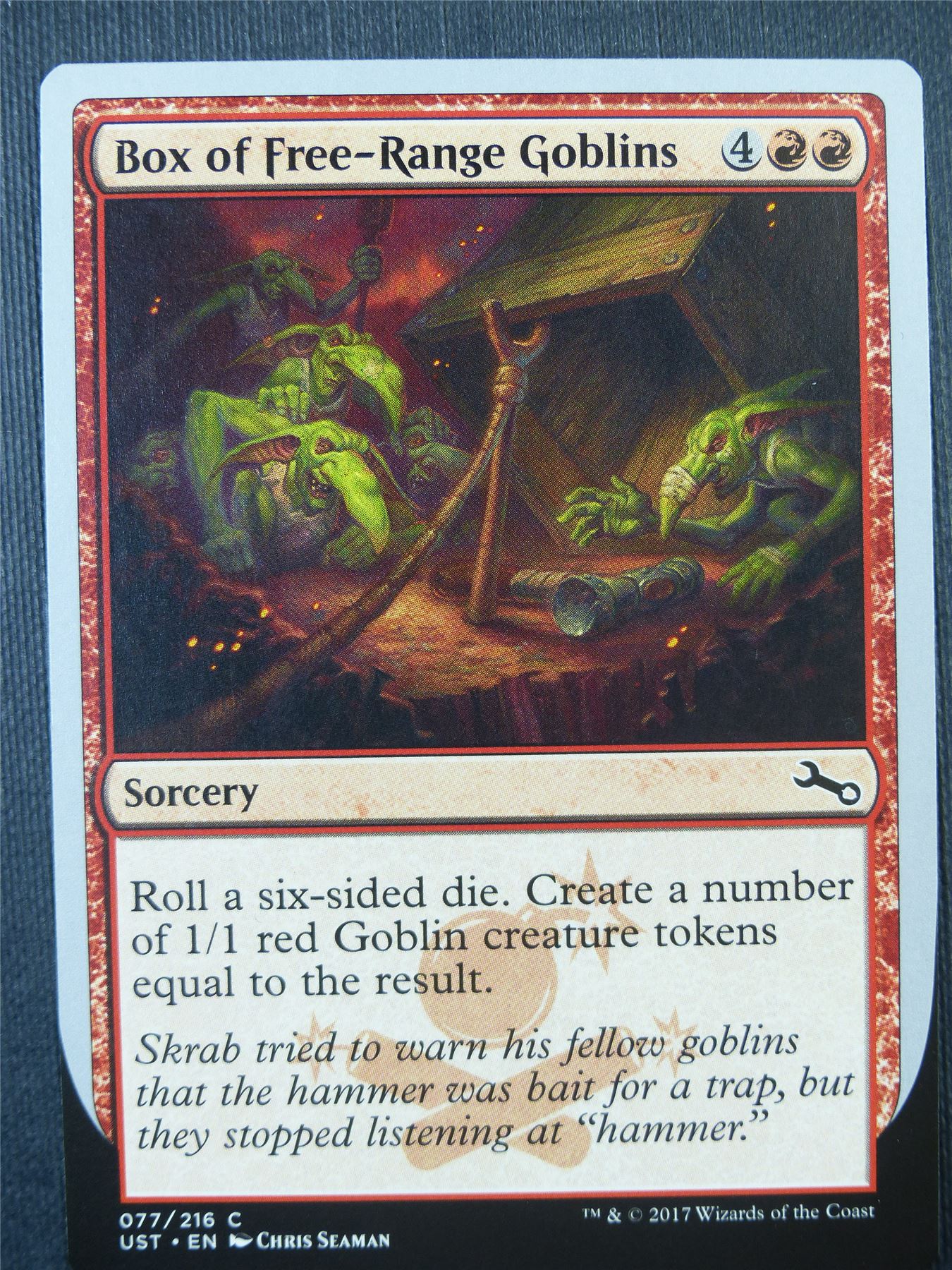 Box of Free-Range Goblins - Unstable - Mtg Card #5P4