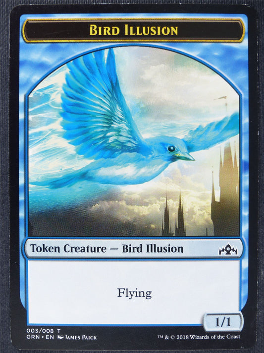 Bird Illusion Token - Mtg Magic Cards #WE