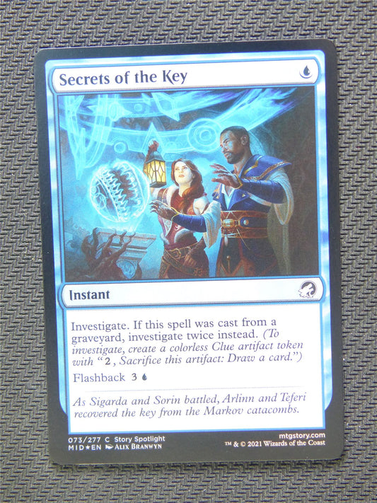 Secrets of the Key Foil - Innistrad - Mtg Card #3PD