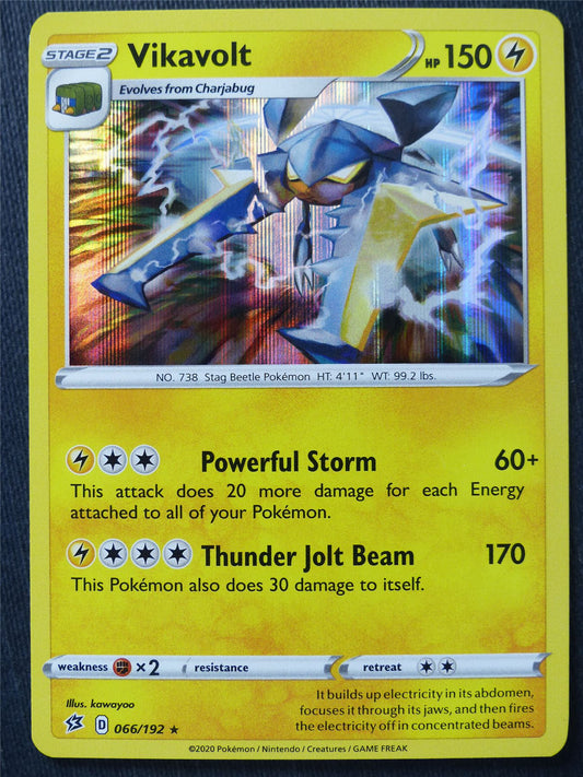 Vikavolt 066/192 Holo - Pokemon Cards #A8